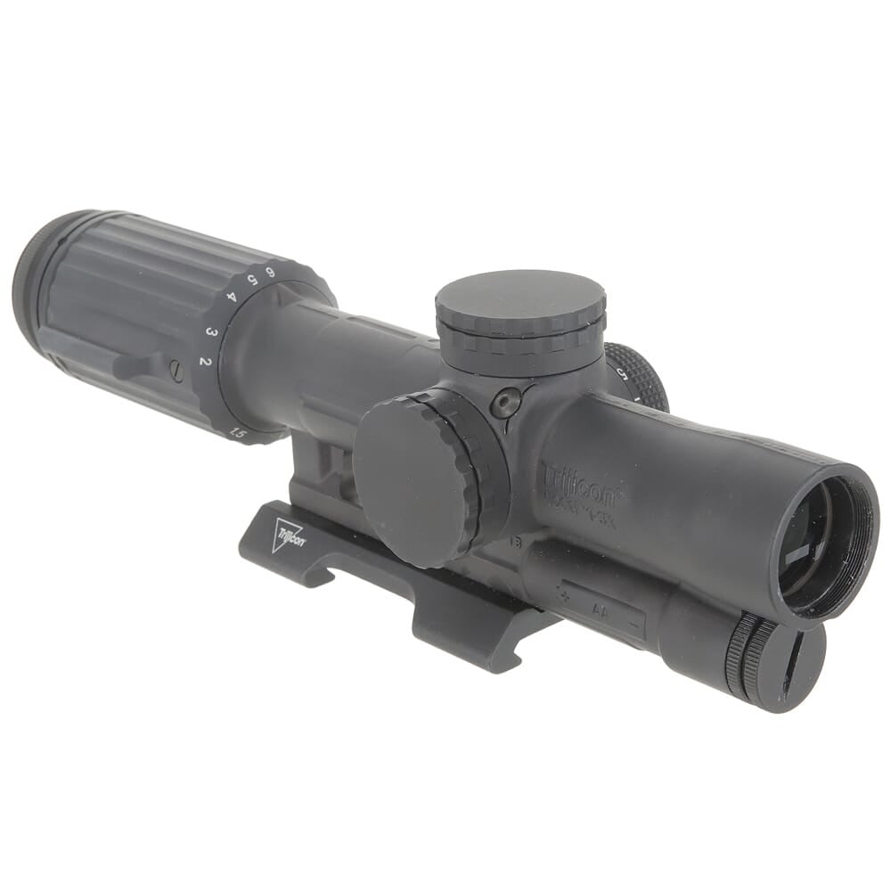 Trijicon USED VCOG 1-6x24 Circle/Crosshair Riflescope VC16-C-1600013 Damage to Rim of Ocular UA2586