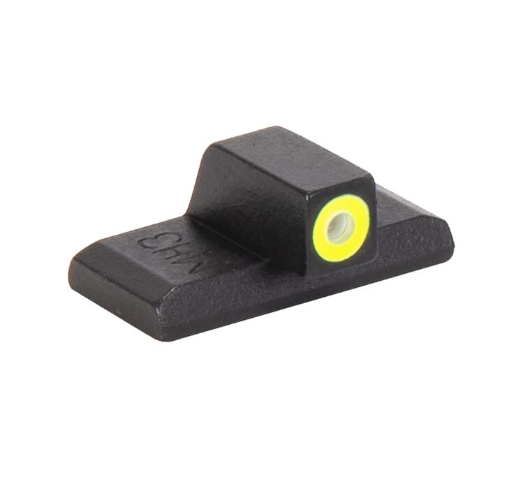 Meprolight Hyper-Bright H&K 45/45C/P30/VP9/SFP9 (Not VP2020) Fixed Yellow Ring/Green Dot Tritium Illum Front Pistol Sight 0415453127
