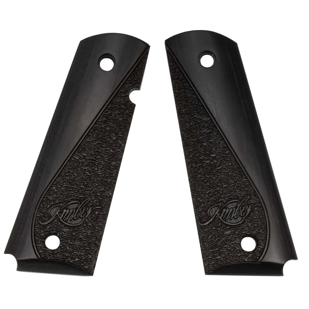 Kimber USED Stipple/Scallop Grey Laminate Full-Size Grips 1000590A Open Packaging, As New UA2616