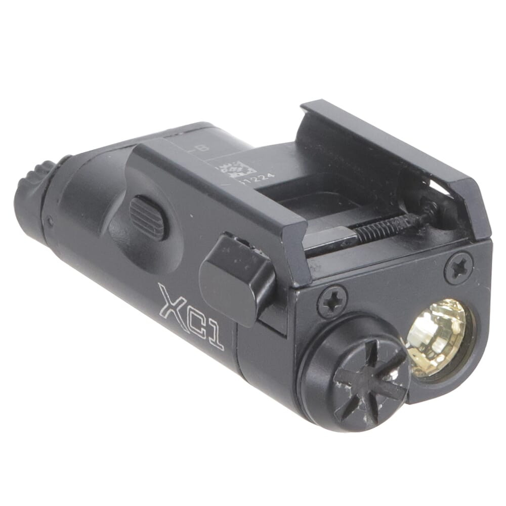 SureFire USED XC1-B Ultra-Compact 300 LU Handgun WeaponLight XC1-B Battery Cap Scratched UA2761