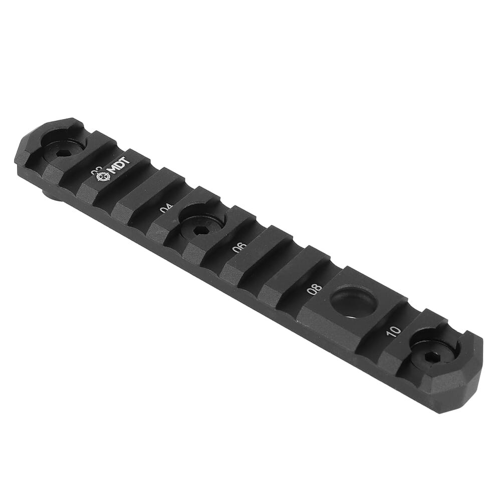 MDT M LOK 5.0" 10 Slots Blk Pick Rail 103142-BLK