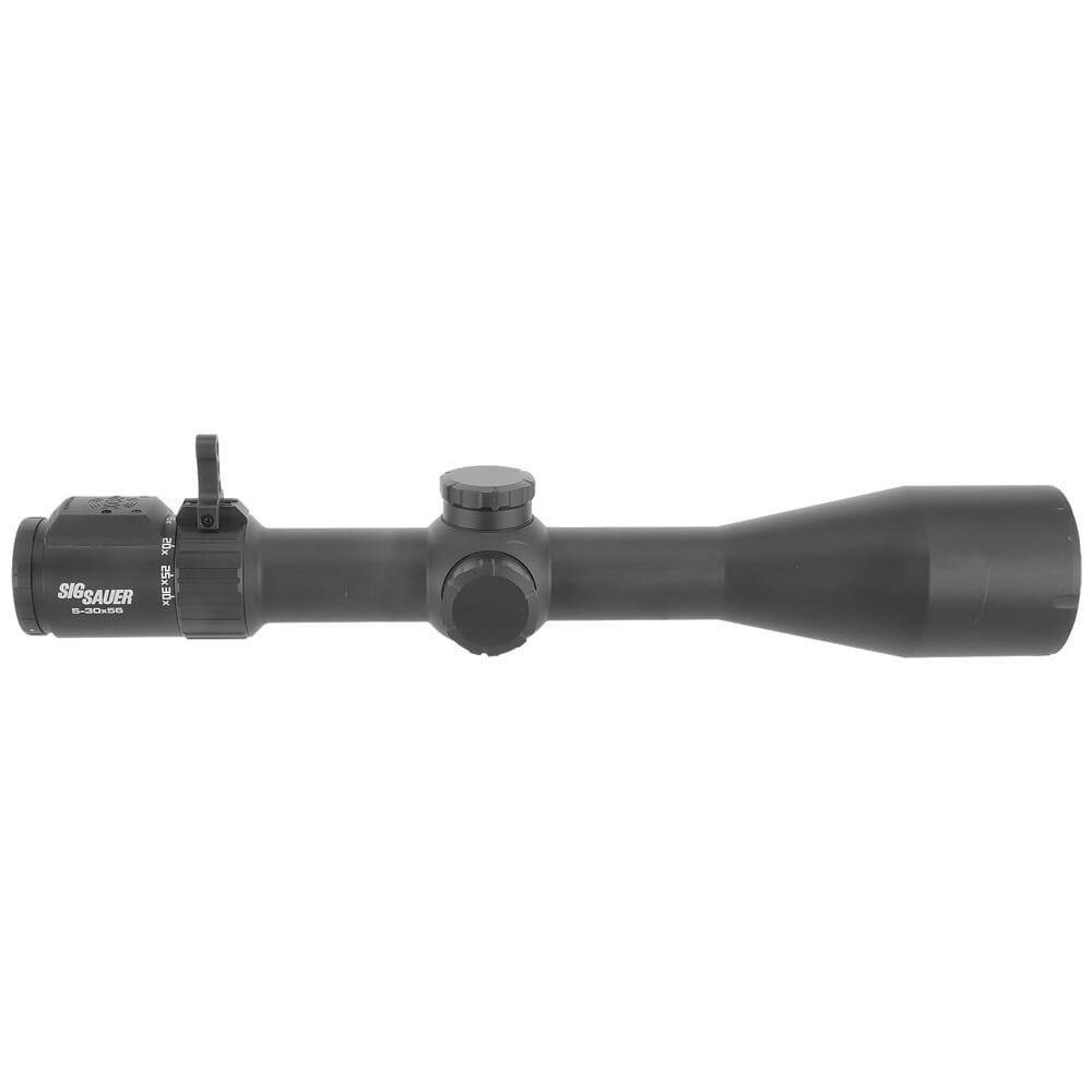 Sig Sauer USED SIERRA6 BDX 5-30x56mm 34mm SFP BDX-R2 Digital Ballistic 0.25 MOA Black Riflescope SOSBDX65111 - Light Ring Marks UA2790