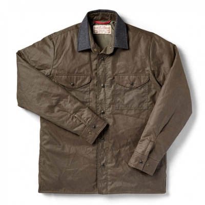 Filson Insulated Jac Shirt Otter Green SM 10643