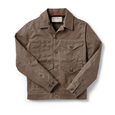 Filson Short Lined Cruiser Wax Brown XL 10644