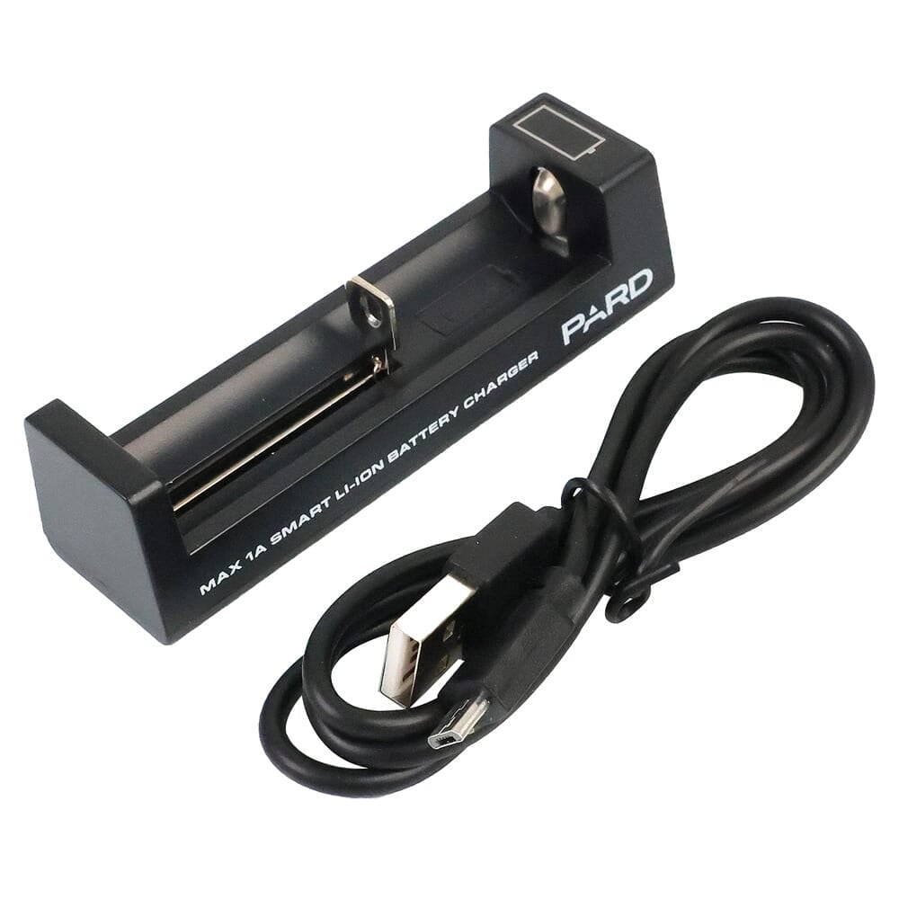 PARD 1 Slot Battery Charger Compact Fast Charging for 21700 Batteries and Accessories