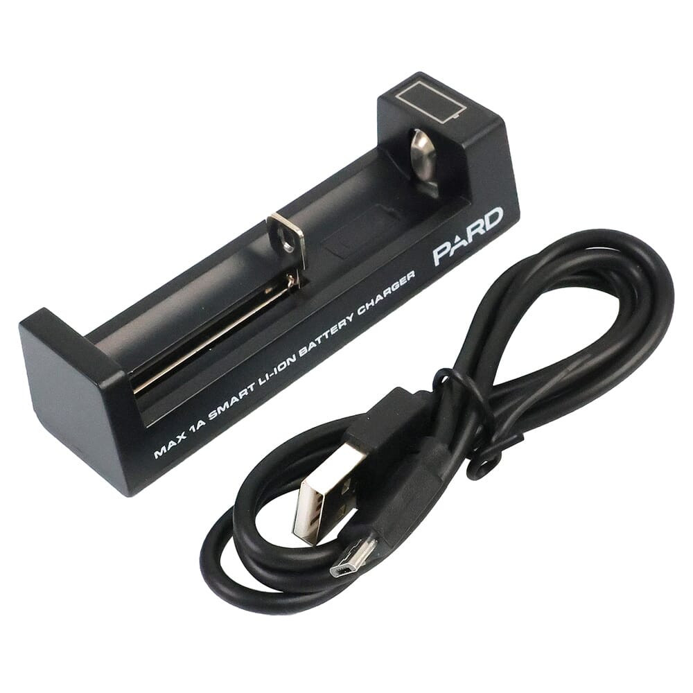 PARD 1 Slot Battery Charger Compact Fast Charging for 21700 Batteries and Accessories