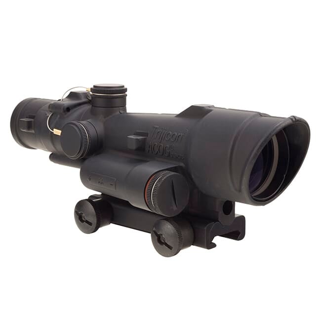 Trijicon USED ACOG 3.5x35 Green Crosshair .223/5.56 BDC Matte Blk LED Riflescope w/TA51 Thumbscrew Mount TA110-D-100496 - Demo Scope As New But Missing Matching Box UA3000