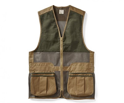 Filson Light Shooting Vest DarkTan XS FCO-014270 FIL-10767-DarkTan-XS|FIL-10767-DarkTan-XS