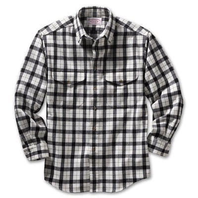 Filson LG Cream/Black Alaskan Guide Shirt 12007-CB
