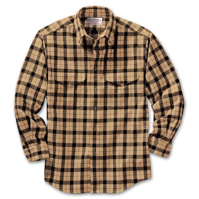Filson LG Camel/Black Alaskan Guide Shirt 12007-CK