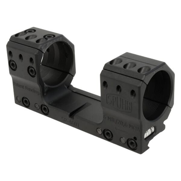 Spuhr USED Unimount 34mm 6 MIL/20.6 MOA 1.18" Picatinny Scope Mount SP-4601- No Packaging UA3047