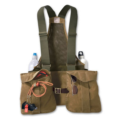 Filson RG Tan Mesh Game Bag 16019