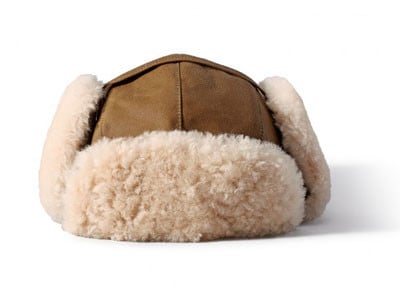 Filson Trapper Hat Dark Tan SM 30143