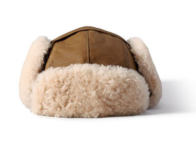 Filson Trapper Hat Dark Tan XL 30143