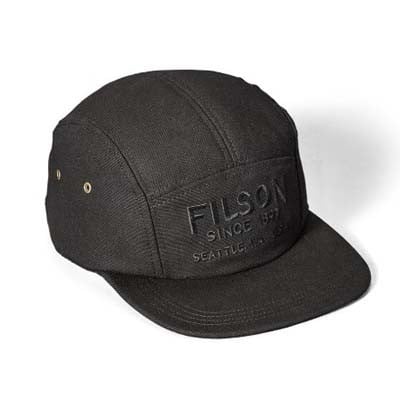 Filson 5-Panel Cap FIL-30256-Black