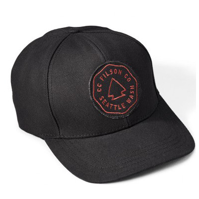 Filson Logger Cap Black  FCO-015345 FIL-31004-Black-