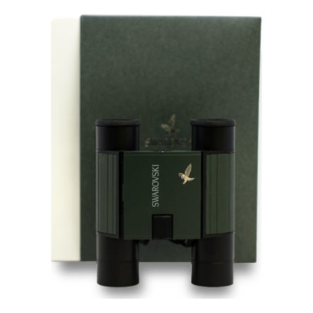 Swarovski Pocket 10x25 B-N Green with Swarobright, Comes with soft case and strap. In excellent condition - UA380