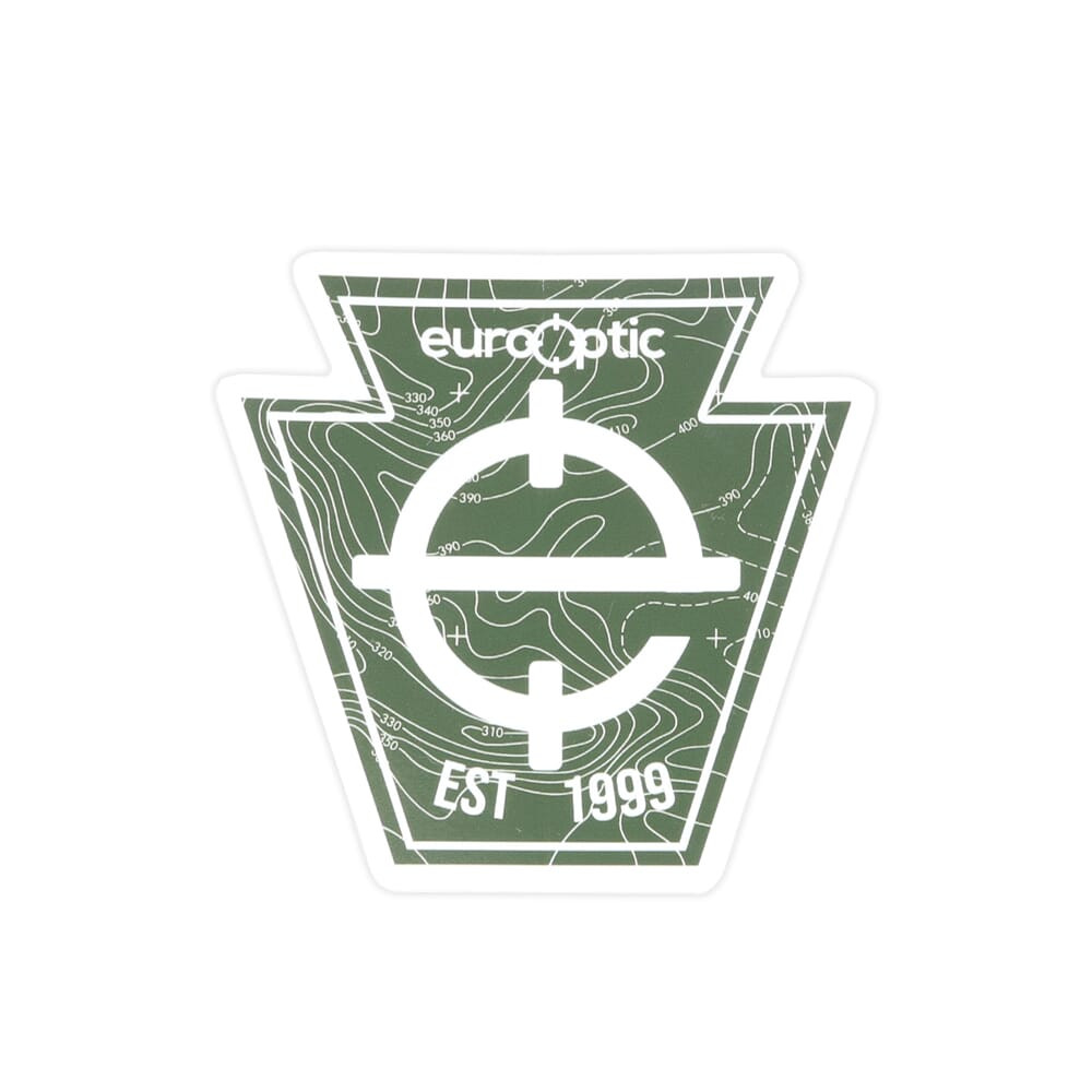 EuroOptic Keystone 3.5" x 3.18" Custom Decal DCD-KEYSTONE