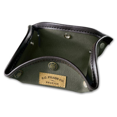 Filson Otter Green Twill Travel Tray FIL-69157-OT