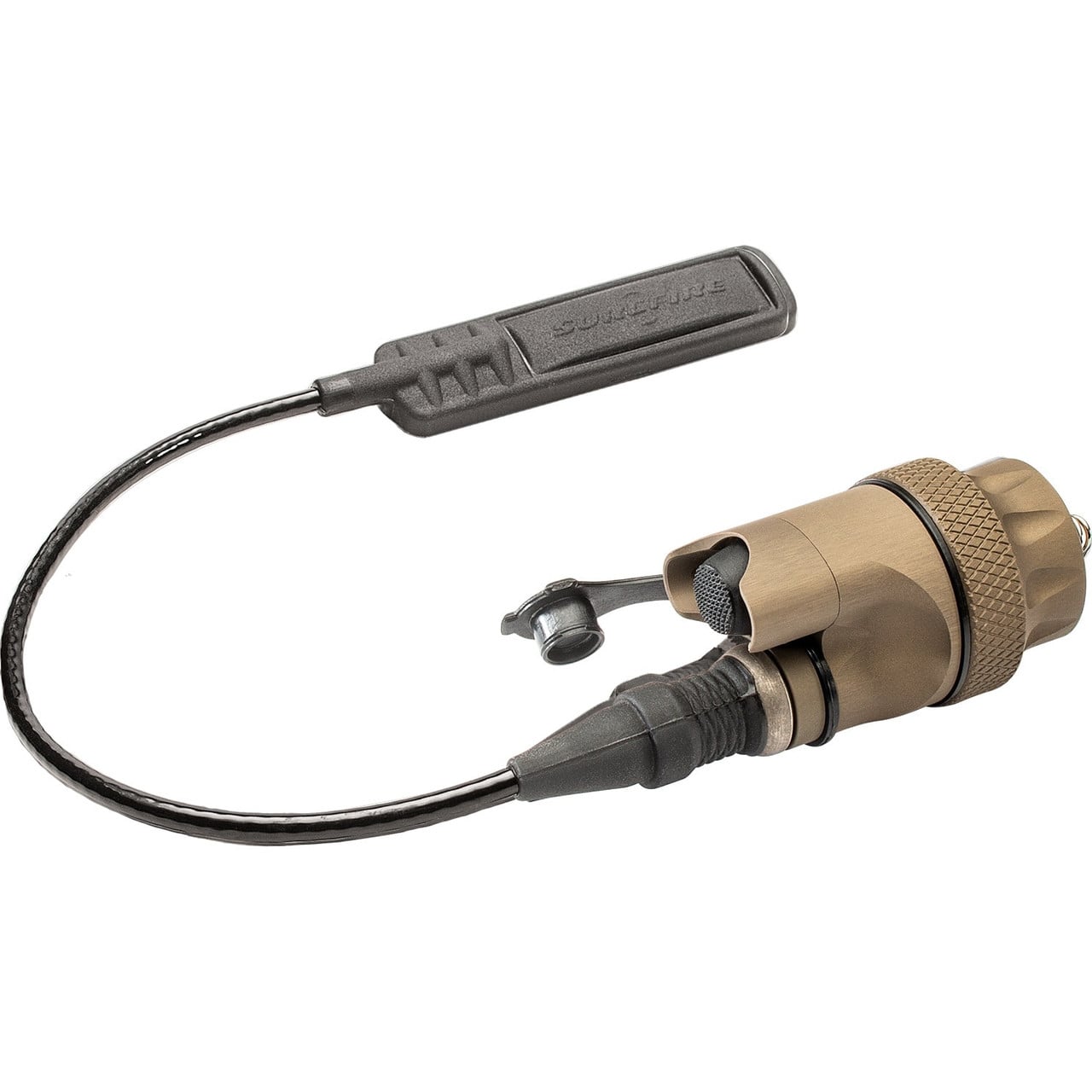 SureFire Scout Light Tan Low-Current Dual-Switch/Tailcap Assembly w/7" Switch Cable DSE-07-TN