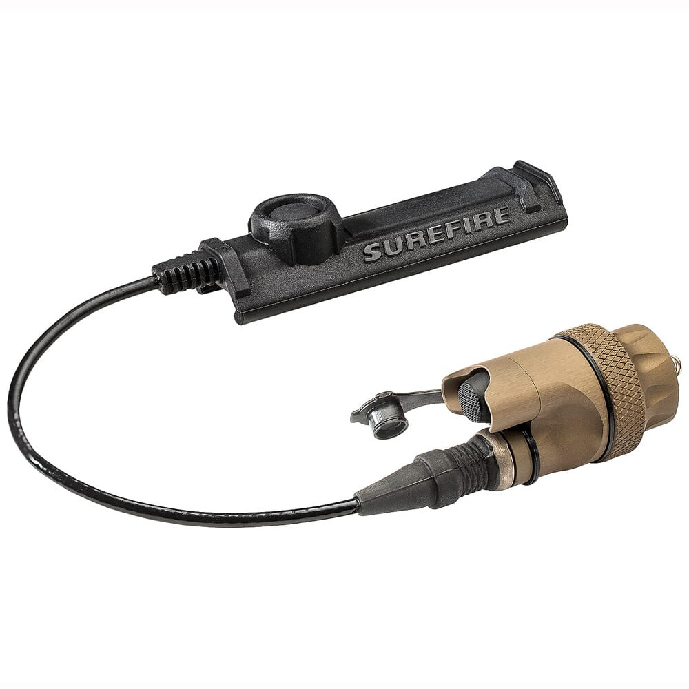 SureFire Scout Light Tan Low-Current Rail Tape Switch w/7" Insight Tech/Atpial Laser Cable DSE-SR07-D-IT-TN