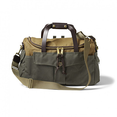 Filson Heritage Sportsman Bag TanOttrGrn  FCO-021346 FIL-70073-TanOttrGrn-