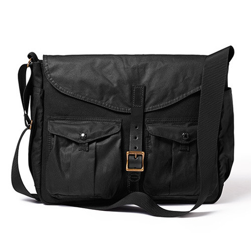 Filson Balck/Orange Game Bag Messenger FIL-70077-BL