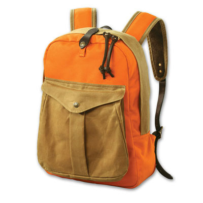 Filson Twill Orange/Tan Backpack FIL-70083-UT