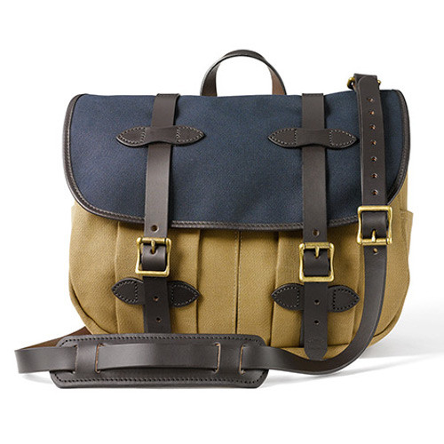 Filson MD Navy/Tan Field Bag FIL-70091-NT