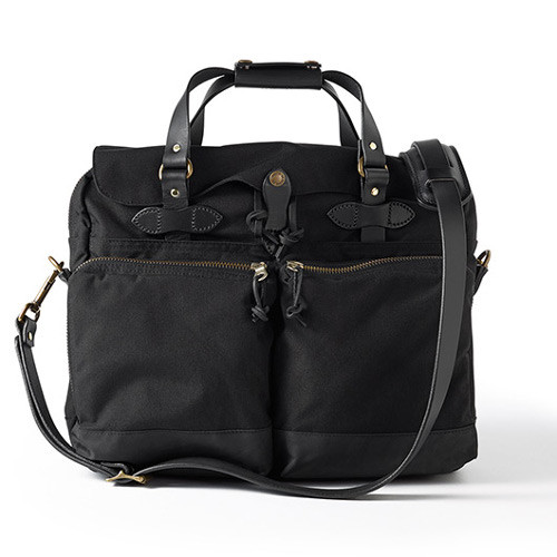 Filson Black 72 Hour Briefcase FIL-70128-BL