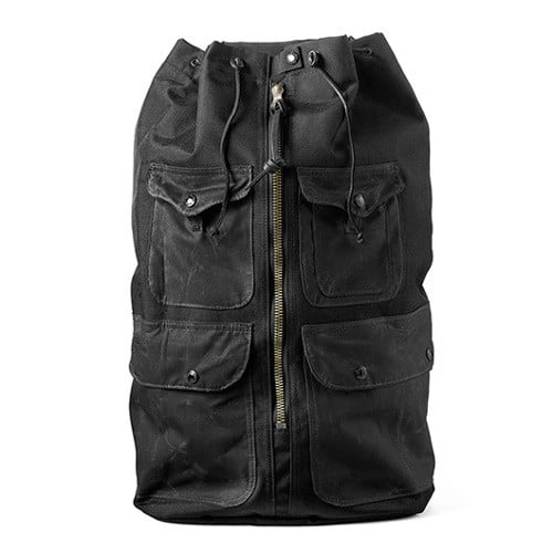 Filson Black Duffle Backpack FIL-70130-BL
