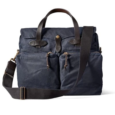 Filson 24 Hour Tin Briefcase Navy  FCO-021304 FIL-70140-Navy-