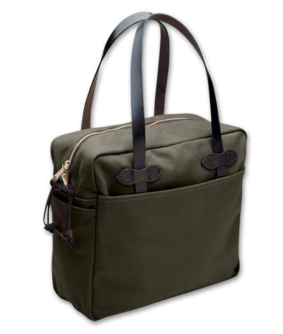 Filson Tote Bag With Zipper OtterGreen  FCO-021317 FIL-70261-OtterGreen-