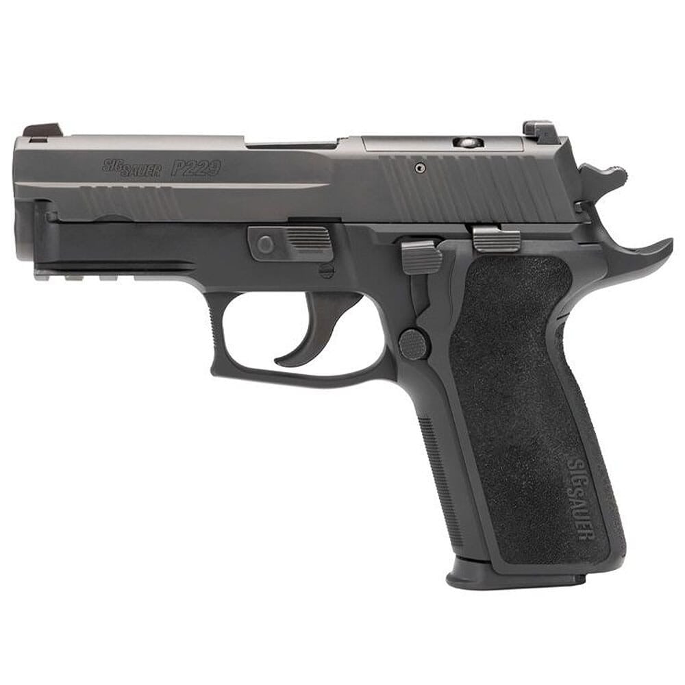Sig Sauer P229 Elite Compact 9mm 3.9" Bbl Optics Ready Black DA/SA Pistol w/(2) 15rd Steel Mags, E2 Grip & SIGLITE E29R-9-BSE-R2