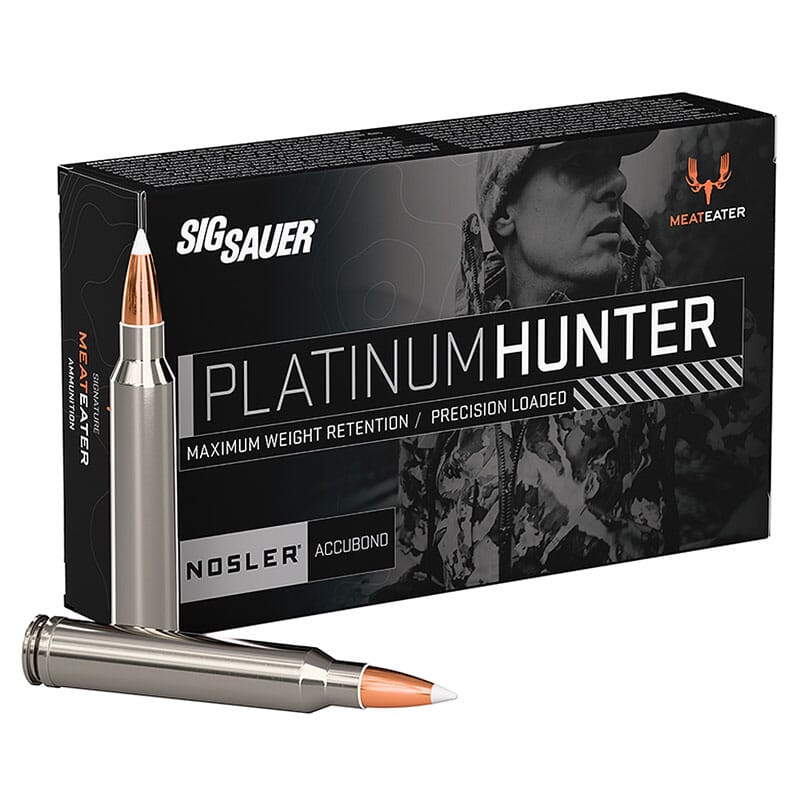 Sig Sauer Ammo Platinum Hunter .300 Win Mag 180gr AccuBond 20/Box E3WMPH180-20