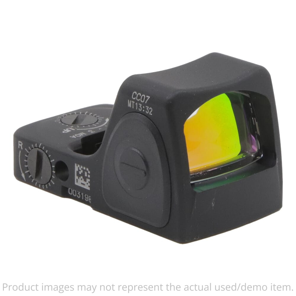 Trijicon USED RMRcc Sight Adjustable LED 6.5 MOA Red Dot CC07-C-3100002 - Small Scratch on Unit UA4215