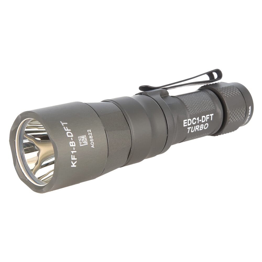 SureFire Everyday Carry 1 Dual-Fuel Turbo 500 LU LED Flashlight EDC1-DFT-HA