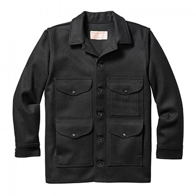 Filson Mackinaw Crusier  X- Long (Ak Fit) Black M-LONG FCO-010514 FIL-10044-Black-M-LONG