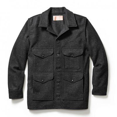 Filson Mackinaw Crusier  X- Long (Ak Fit) Charcoal L-LONG FCO-010511 FIL-10044-Charcoal-L-LONG
