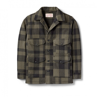 Filson Mackinaw Crusier  X- Long (Ak Fit) OtGnBlack L-LONG FCO-010513 FIL-10044-OtGnBlack-L-LONG