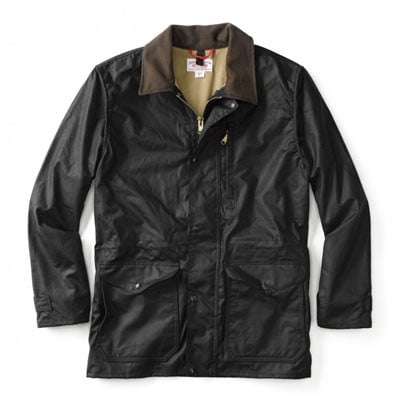 Filson Cvr Clth Mile Marker Coat Sf Black XXL-LONG FCO-009653 FIL-10409-Black-XXL-LONG