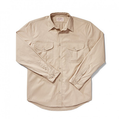 Filson Filson'S Feather Cloth Shirt DesertTan L FCO-004158 FIL-10761-DesertTan-L|FIL-10761-DesertTan-L