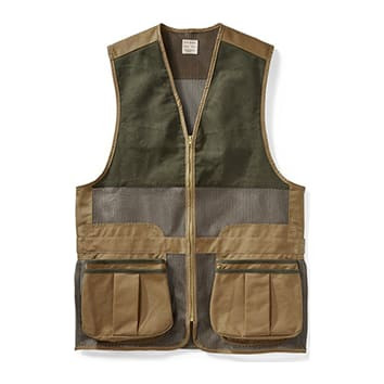 Filson Light Shooting Vest DarkTan L FCO-014269 FIL-10767-DarkTan-L|FIL-10767-DarkTan-L