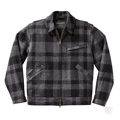 Filson Mackinaw Work Jacket GrayBlack L FCO-014346 FIL-10776-GrayBlack-L|FIL-10776-GrayBlack-L