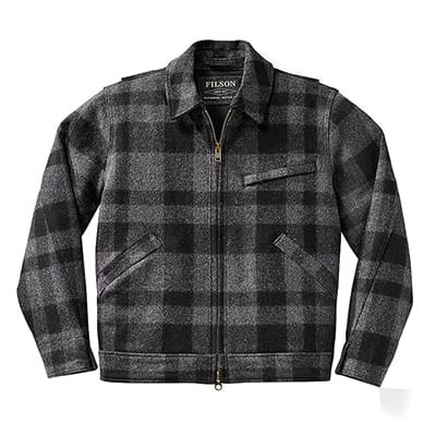 Filson Mackinaw Work Jacket GrayBlack S FCO-014344 FIL-10776-GrayBlack-S|FIL-10776-GrayBlack-S