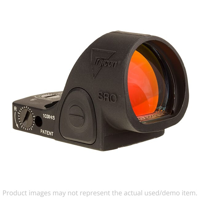 Trijicon USED SRO Sight Adjustable LED 2.5 MOA Red Dot SRO2-C-2500002 - Excellent Condition UA4360