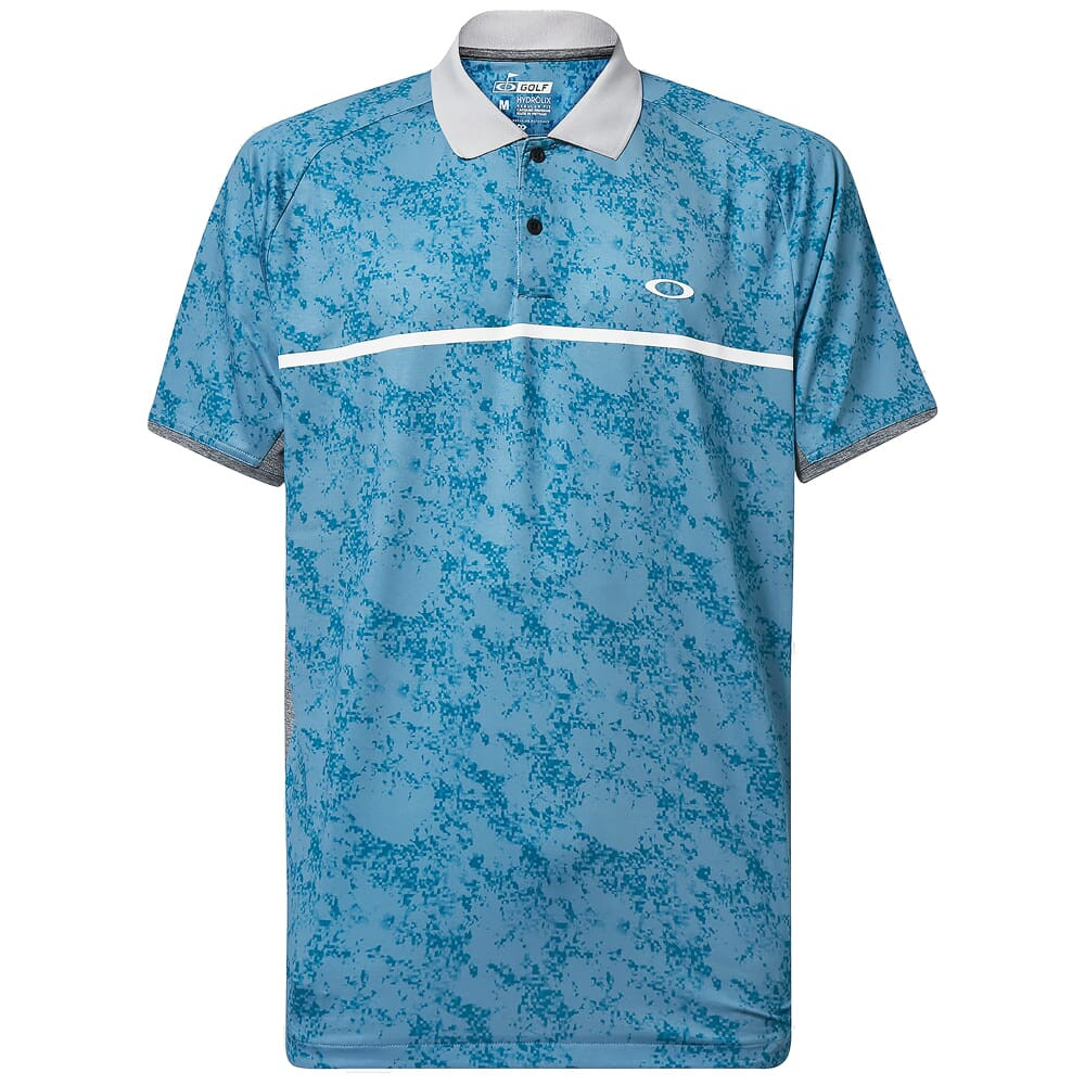 Oakley Sand Camo Aurora Blue Raglan Shirt FOA404355-67M