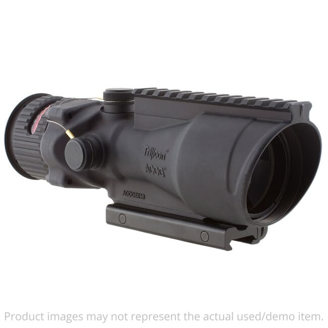 Trijicon USED TA648-308 ACOG 6x48 Dual Illum Red Chevron 308 Ballistic Reticle w/ TA75 Mount TA648-308 - Excellent Condition UA4473