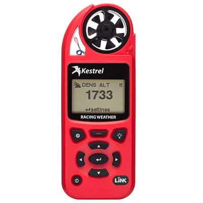 Kestrel 5100 Racing Weather Meter w/ LiNK Red 0851LRED