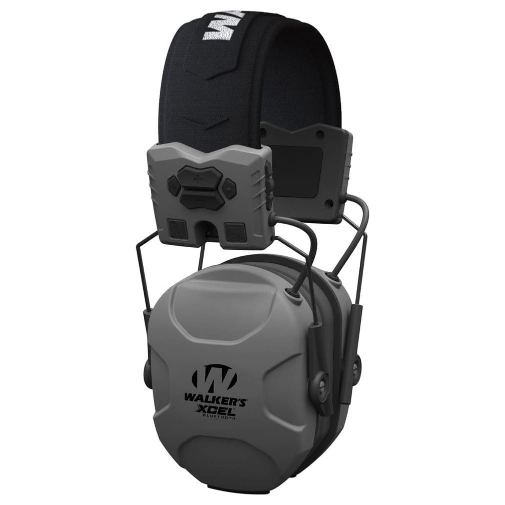 Walker's XCEL 500BT Digital Electronic Bluetooth Grey Electronic Ear Ear Muffs GWP-XSEM-BT
